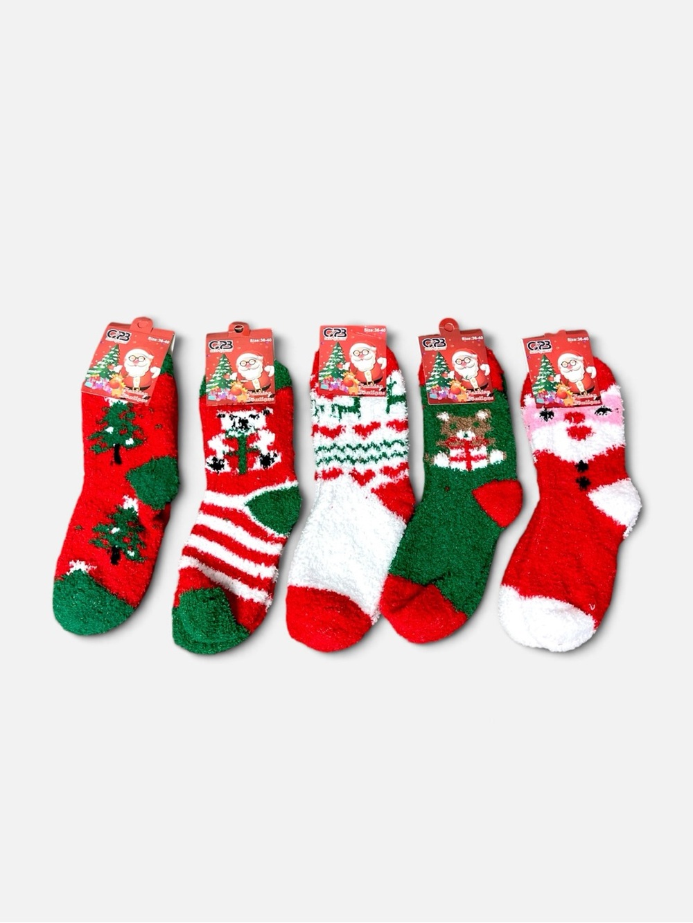 Cozy Holiday Fuzzy Socks Bundle